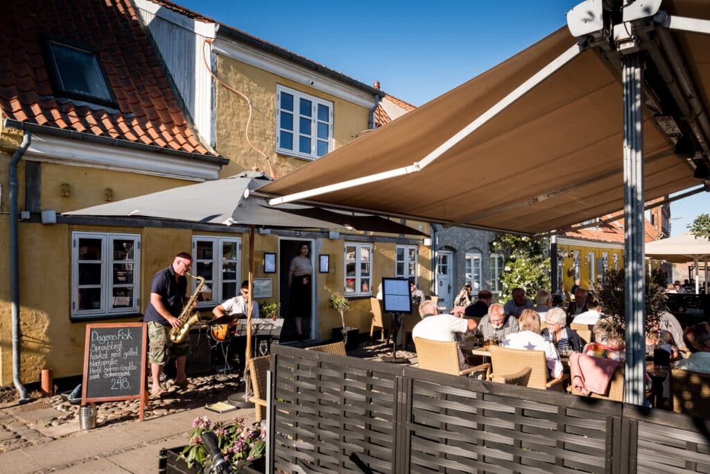 Restaurant Bossa Nova på havnen i Køge